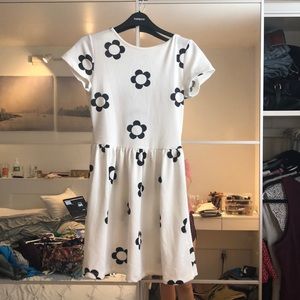 Flower print dress
